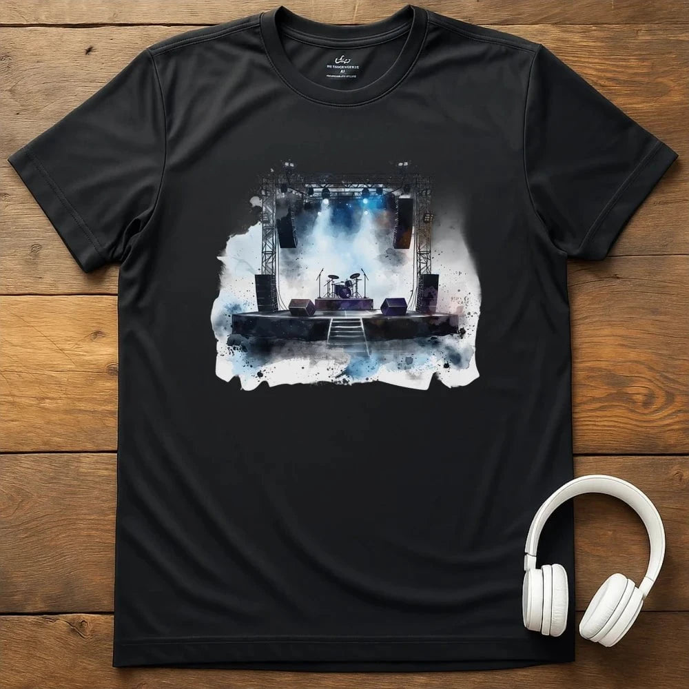 Sound Stage T-Shirt - Black