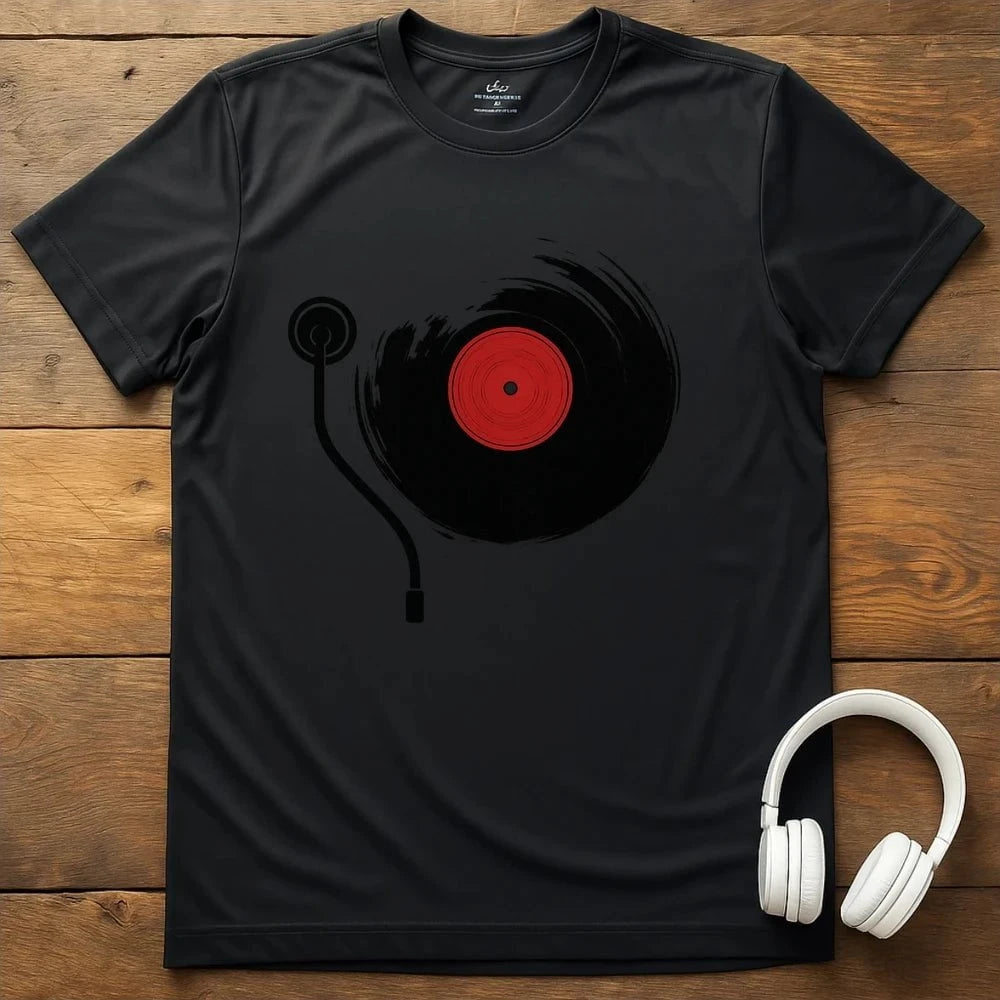 Vinyl Sound T-Shirt - Black