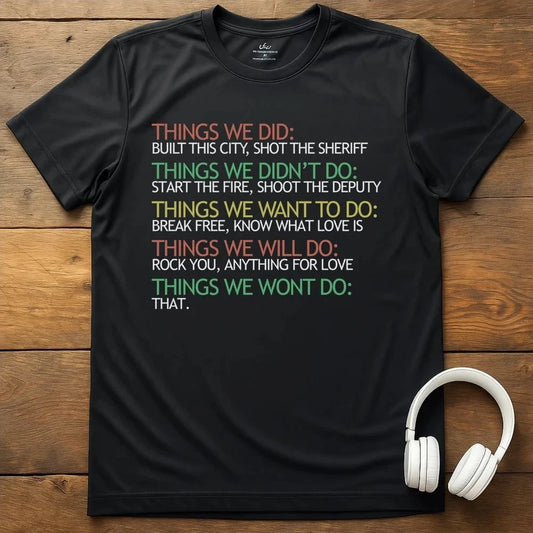 Things T-Shirt - Black
