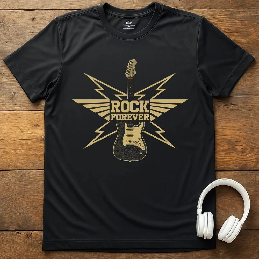 Rock Forever T-Shirt - Black