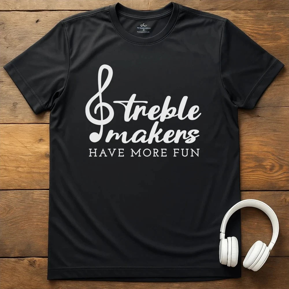 Treble T-Shirt - Black