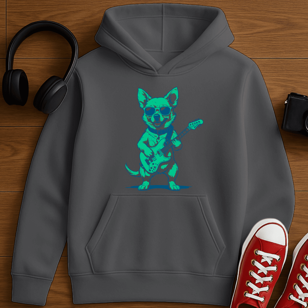 Rock Dog Hoodie - Charcoal