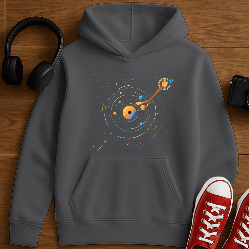 Solar Record Hoodie - Charcoal
