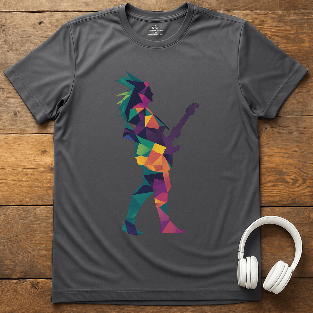 Technicolor Rock T-Shirt - Charcoal