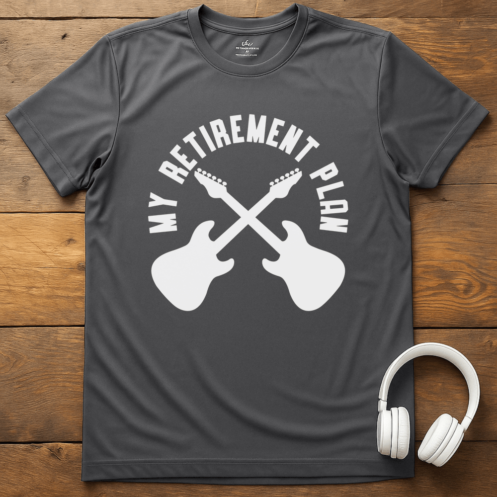 Retirement Plan T-Shirt - Charcoal