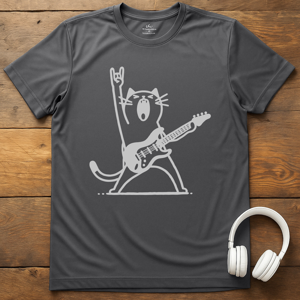 Meow T-Shirt - Charcoal