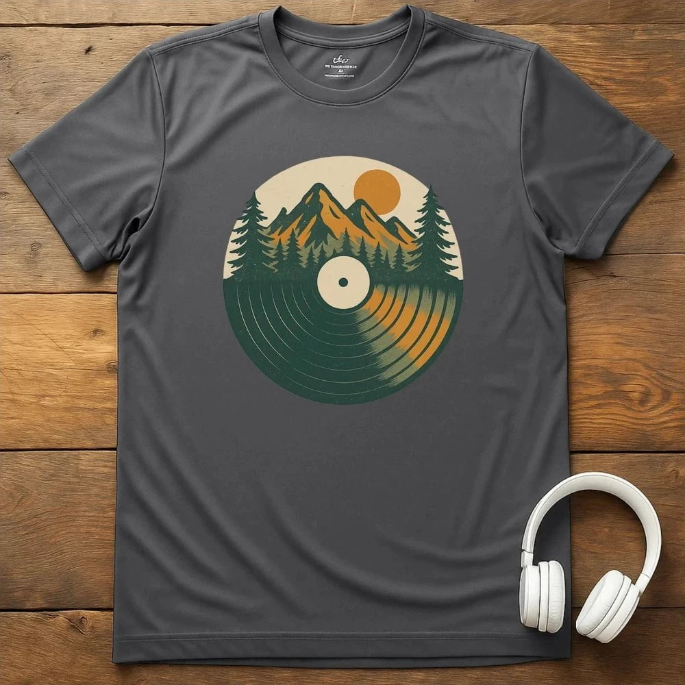 Nature Record T-Shirt - Charcoal