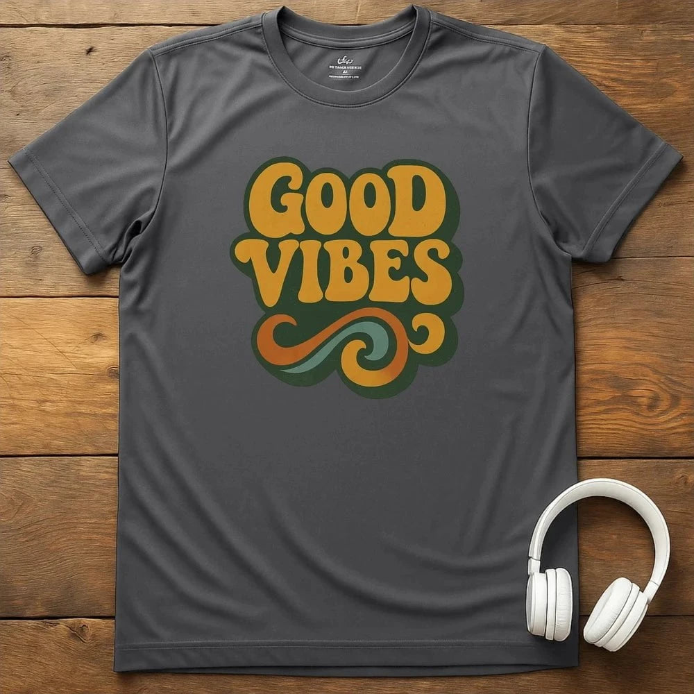 Good Vibes T-Shirt - Charcoal
