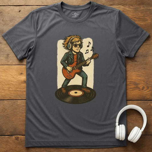 Ride The Music T-Shirt - Charcoal