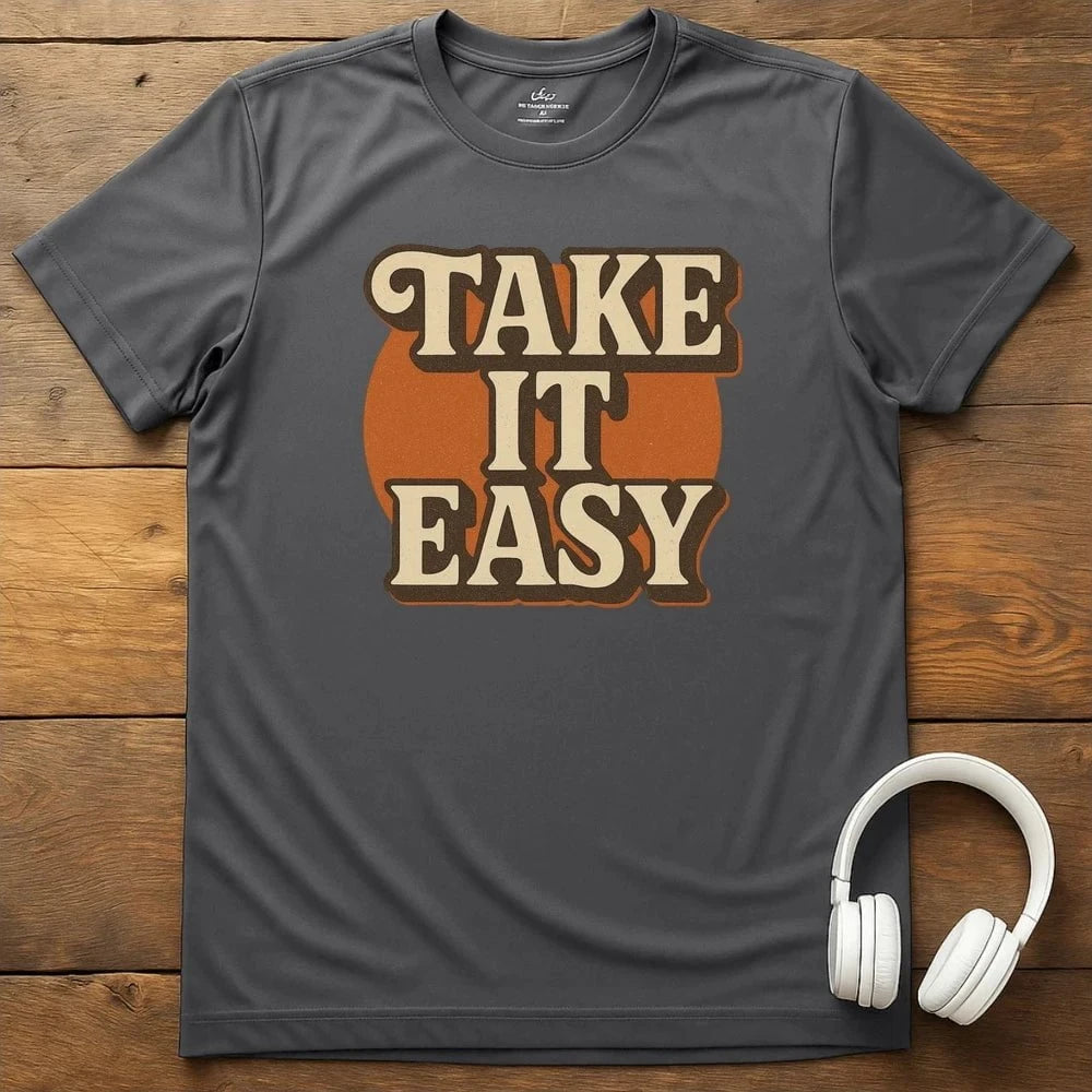 Take It Easy T-Shirt - Charcoal