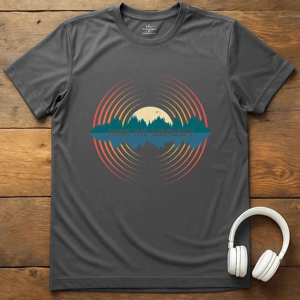 Hear The Soundset T-Shirt - Charcoal