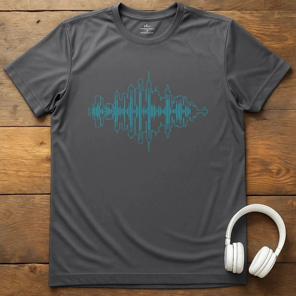 Sound Of The City T-Shirt - Charcoal