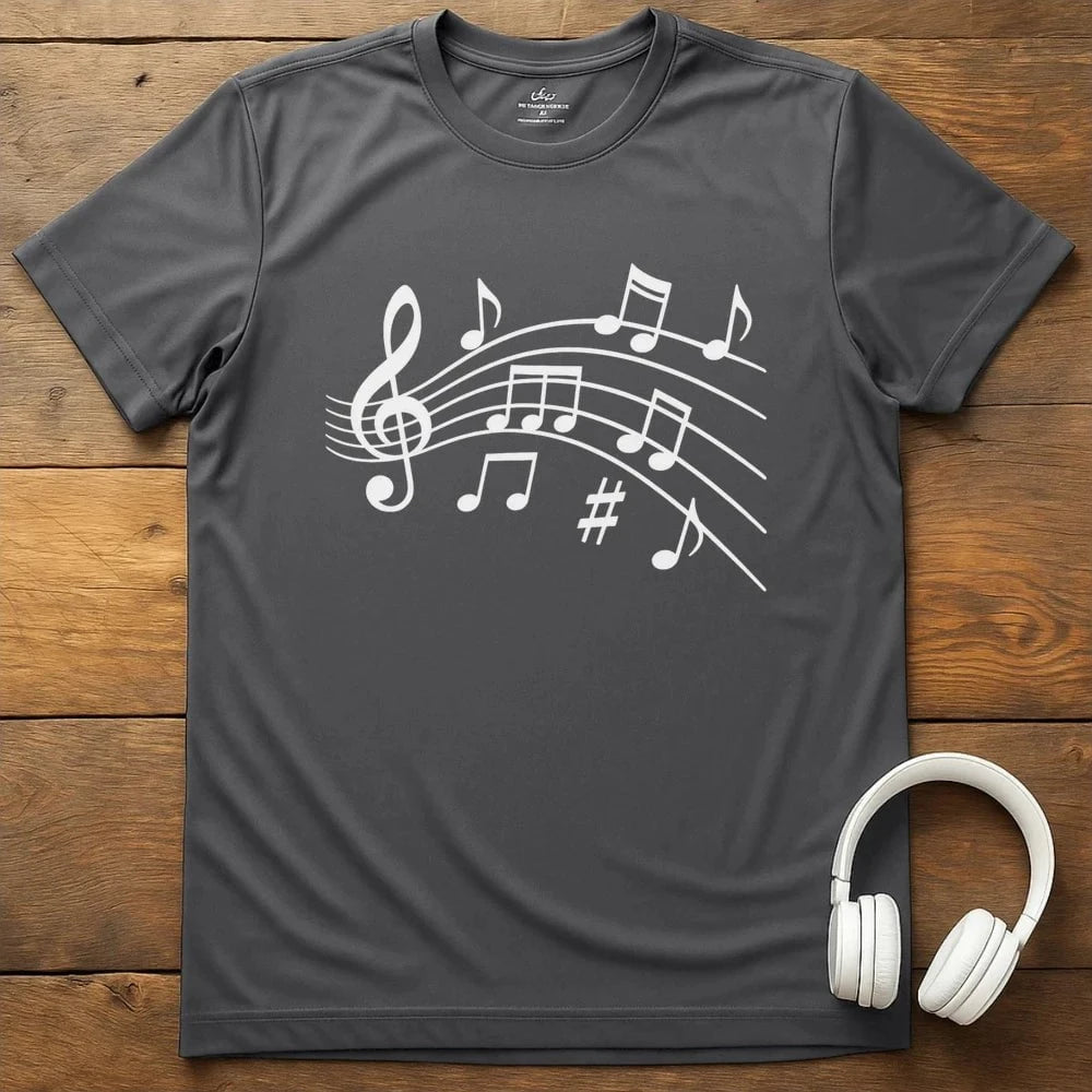 Play On T-Shirt - Charcoal