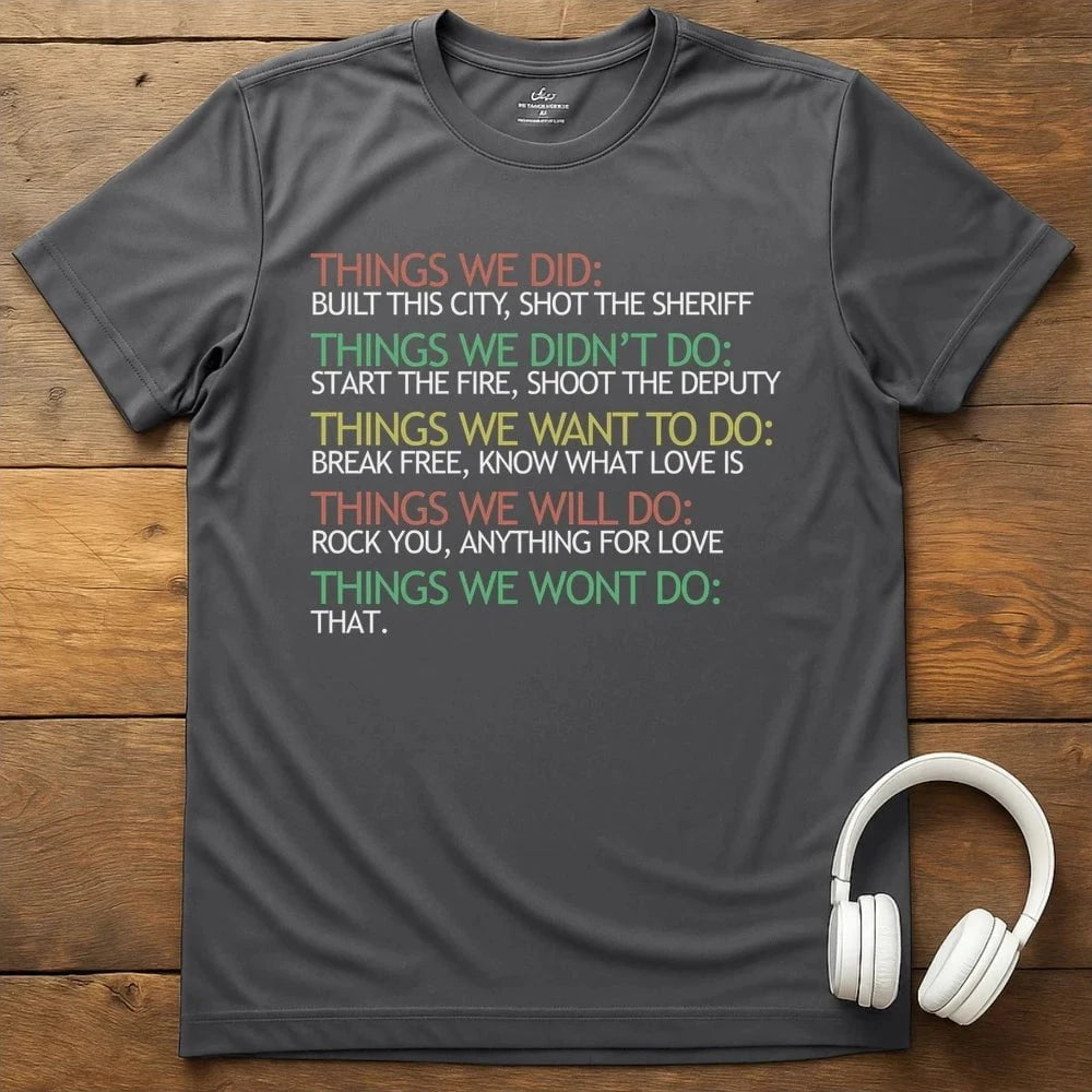 Things T-Shirt - Charcoal