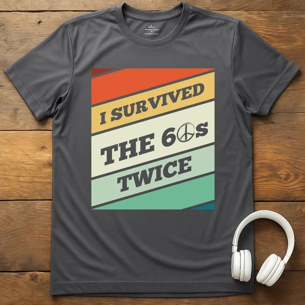 I Survived T-Shirt - Charcoal