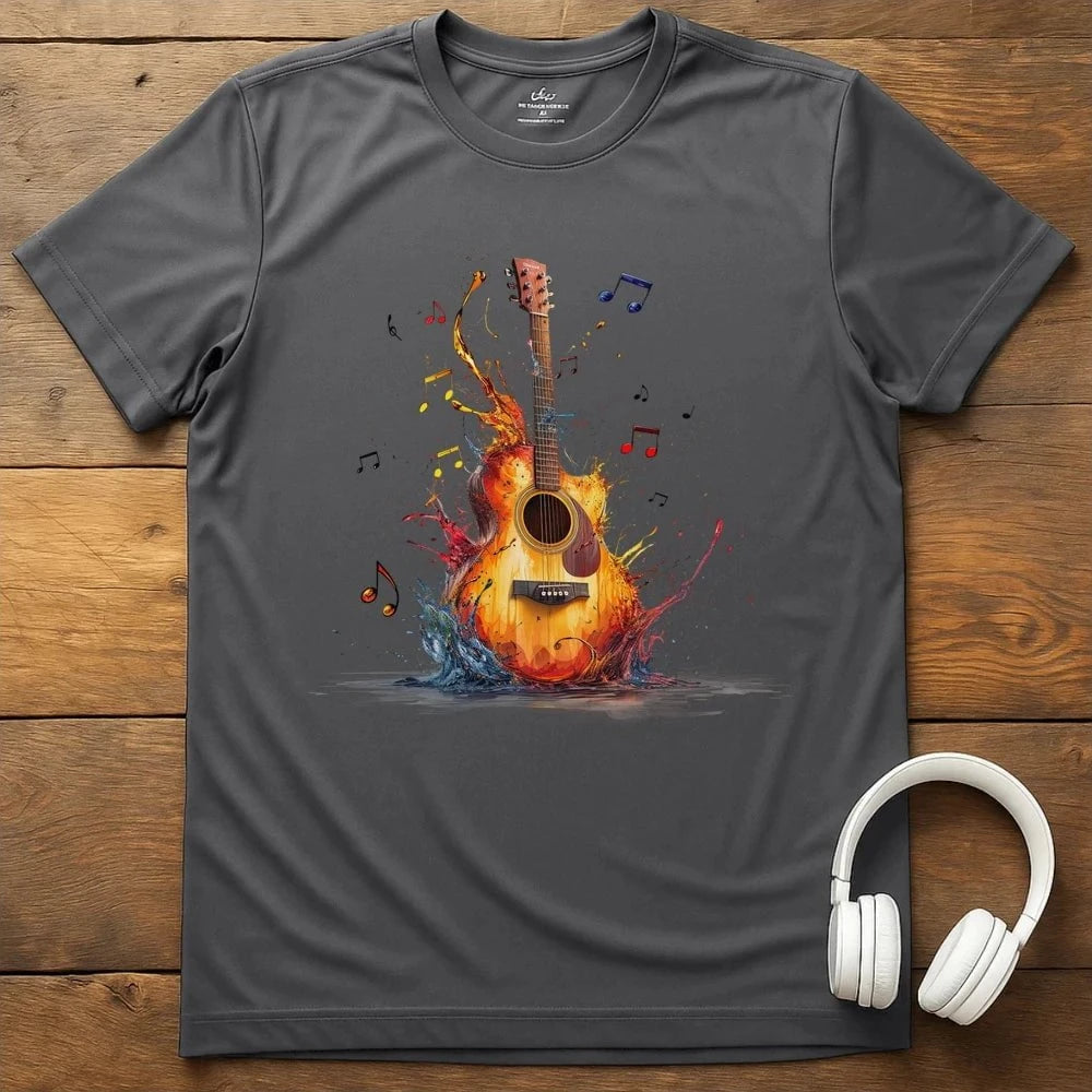 Sound Splash T-Shirt - Charcoal