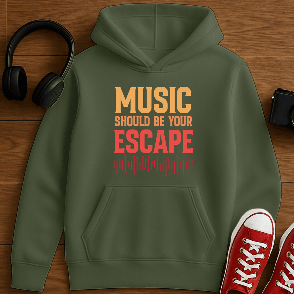 Escape Hoodie - Military Green