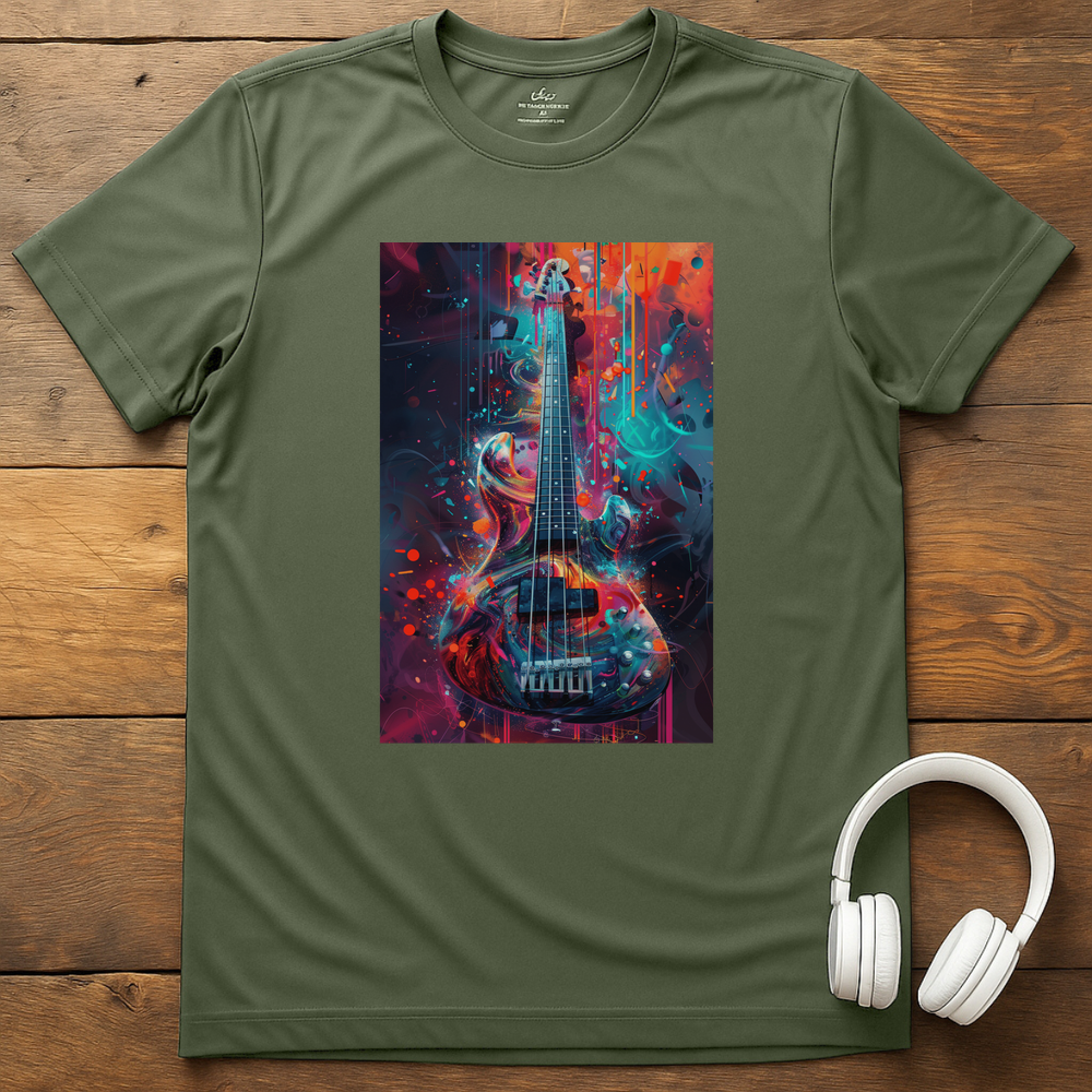 Vibrant Bass T-Shirt - Military Green
