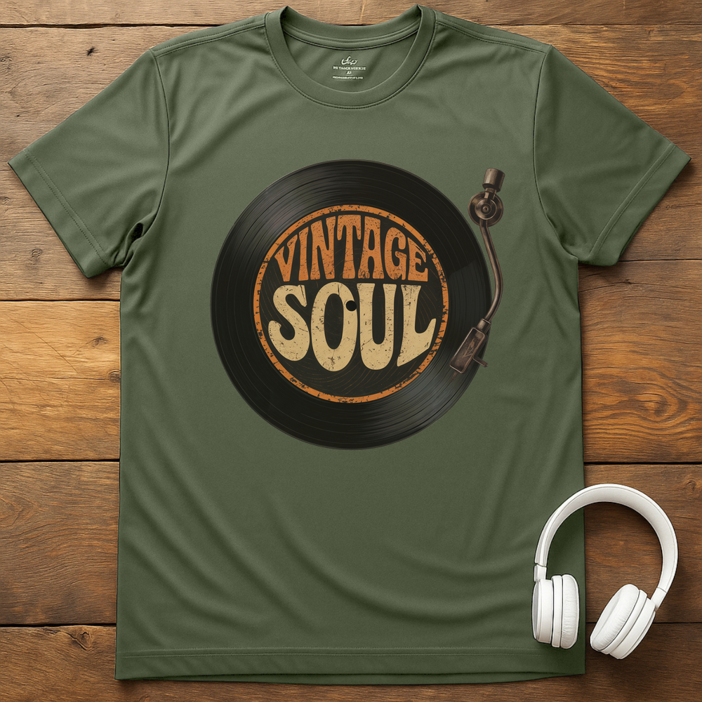 Vintage Soul T-Shirt - Military Green
