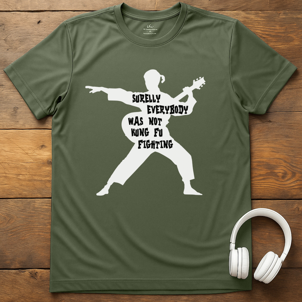 Kungfu T-Shirt - Military Green