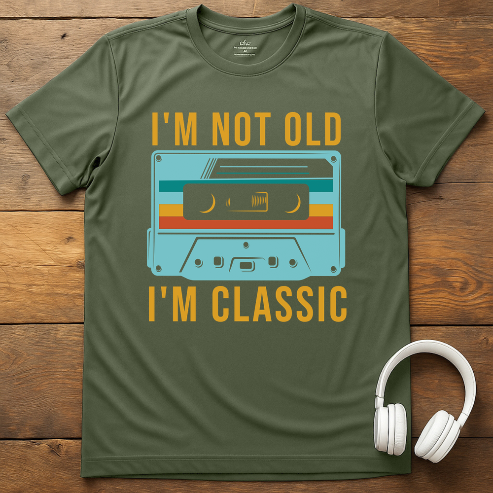 Not Old T-Shirt - Military Green