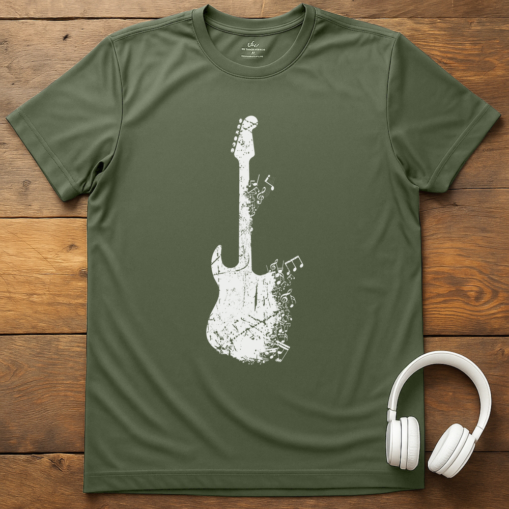 Release The Sound T-Shirt - Military Green