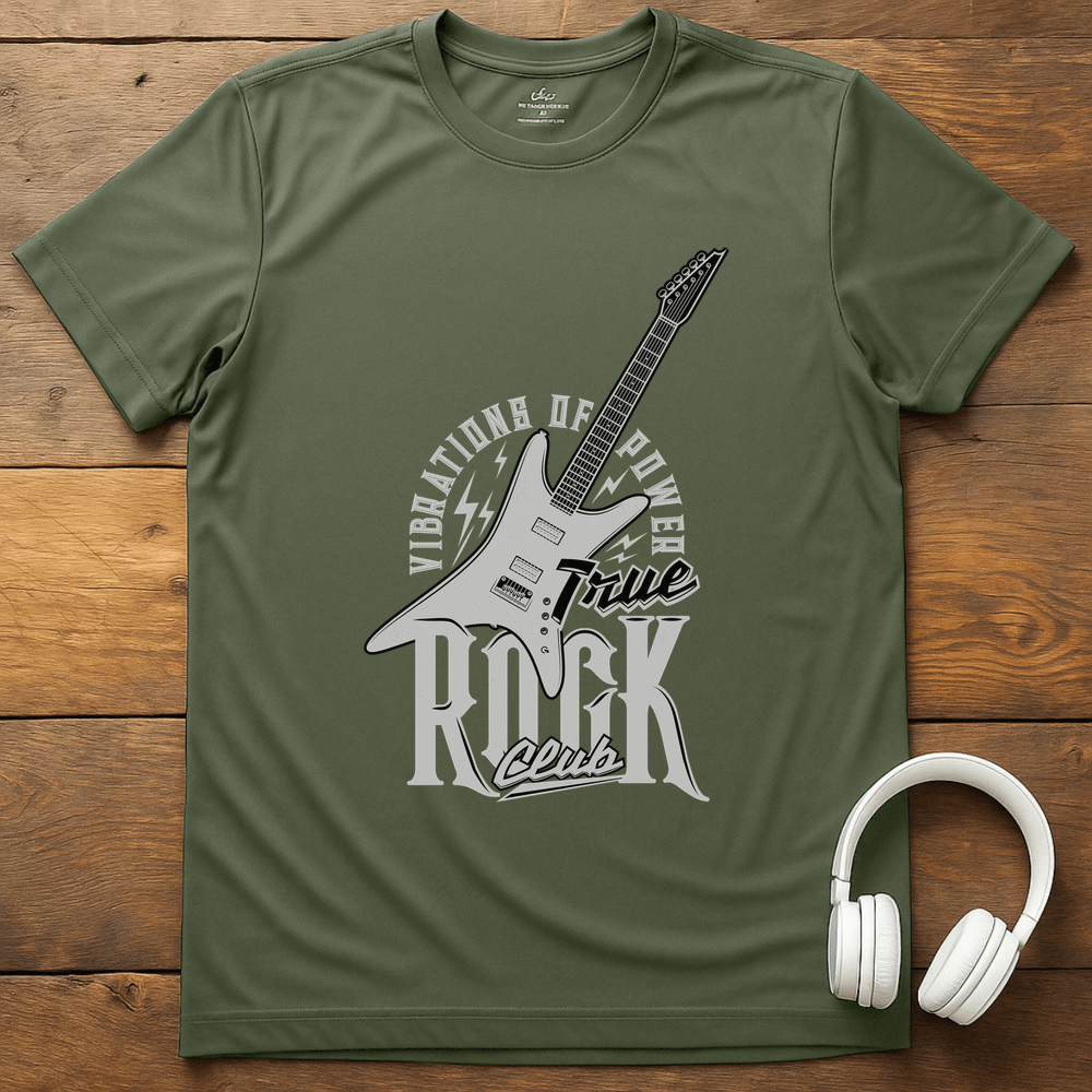 Rock Club T-Shirt - Military Green
