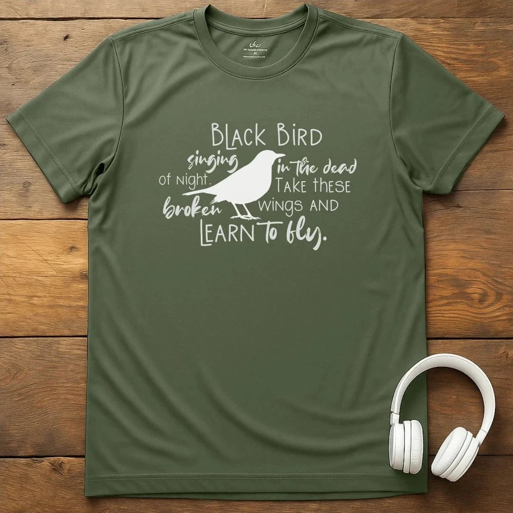 Blackbird T-Shirt - Military Green