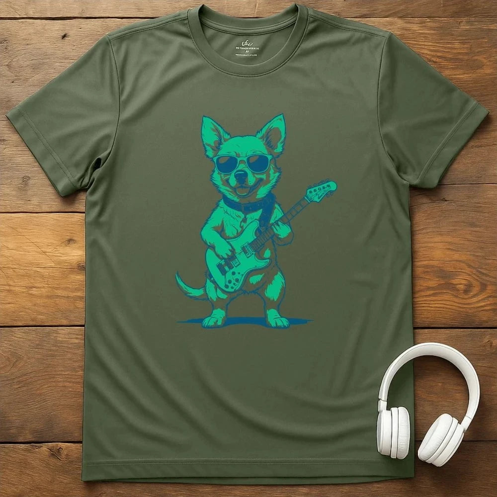 Rock Dog T-Shirt - Military Green