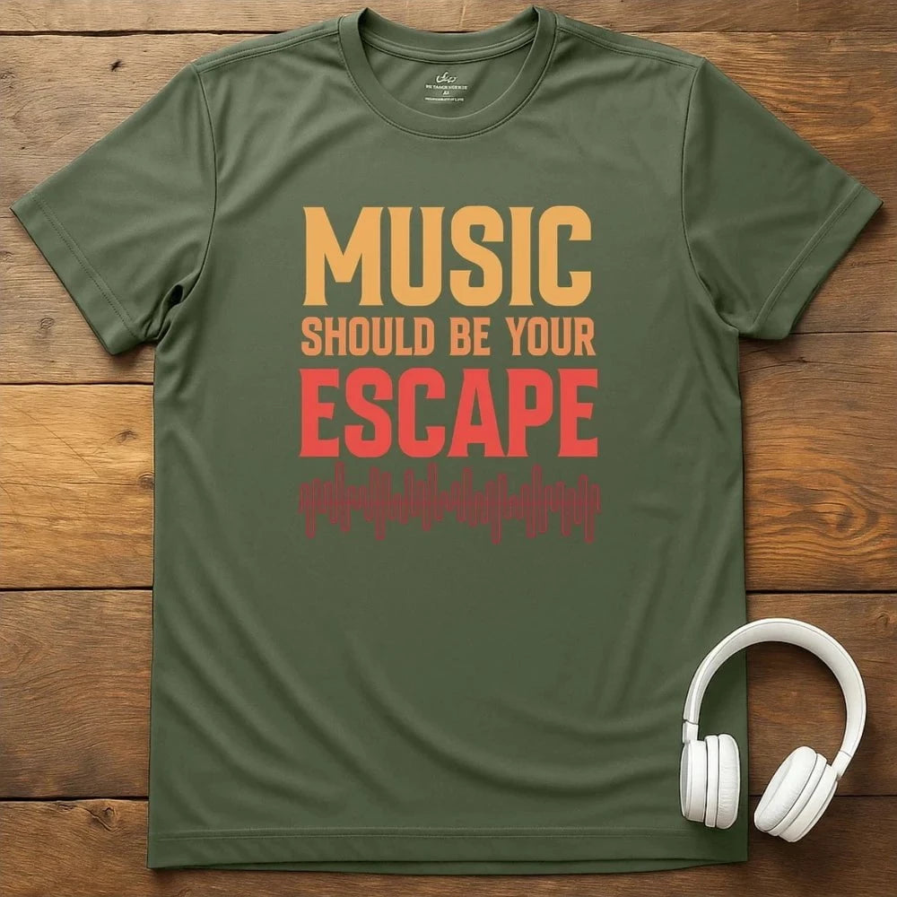 Escape T-Shirt - Military Green