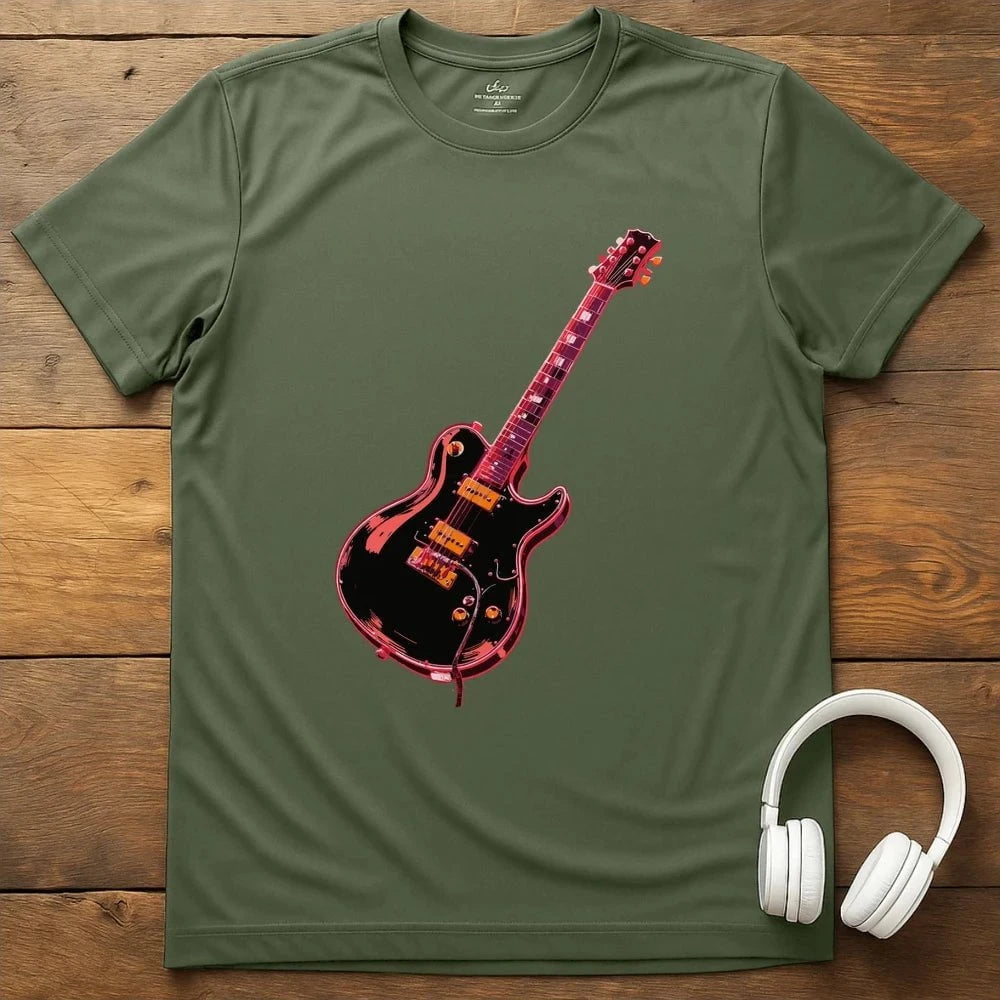 Electric Rock T-Shirt - Military Green