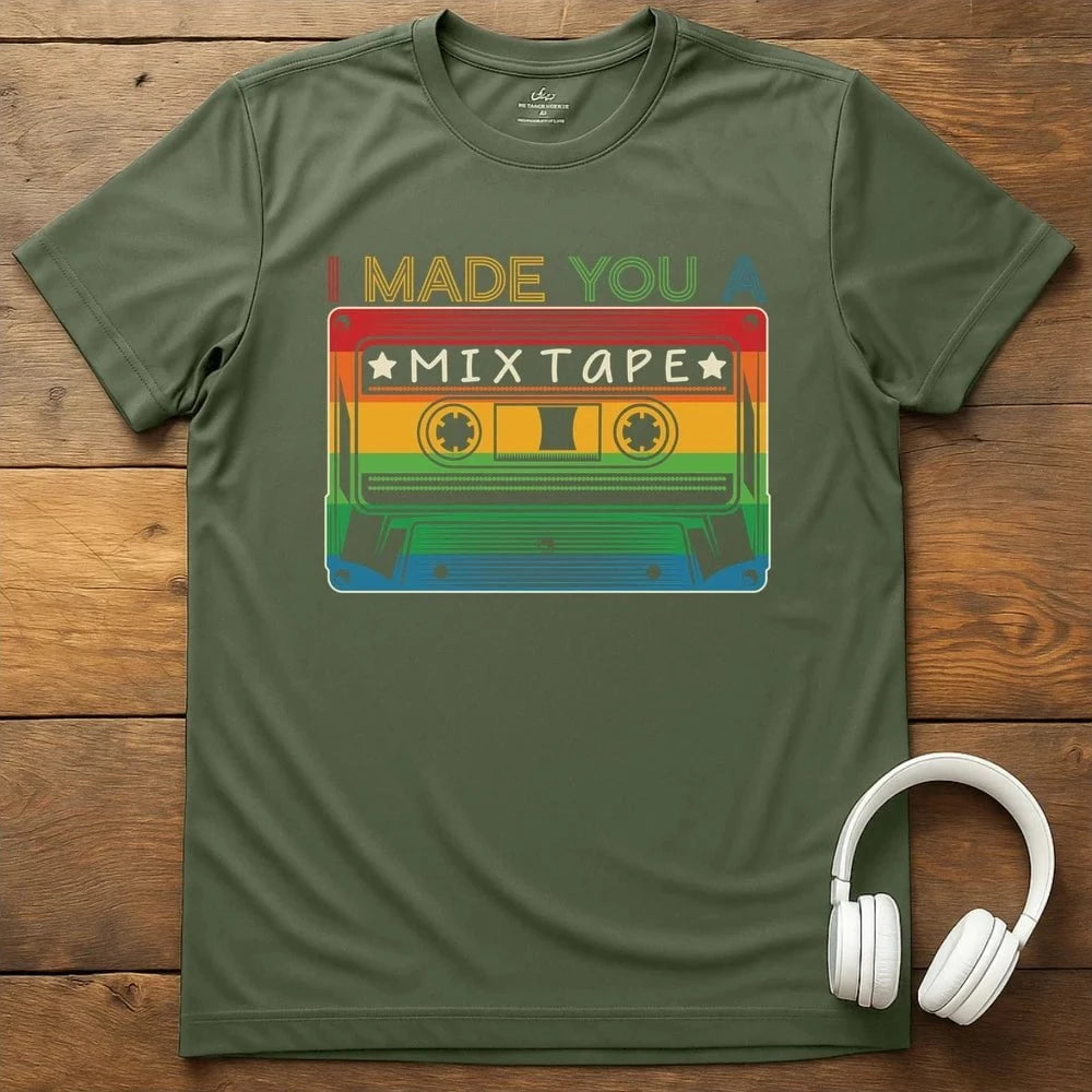 Mixtape T-Shirt - Military Green