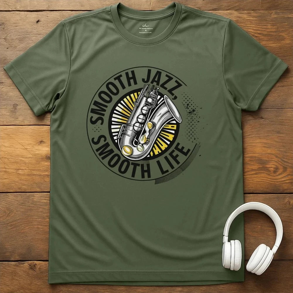 Smooth Life T-Shirt - Military Green