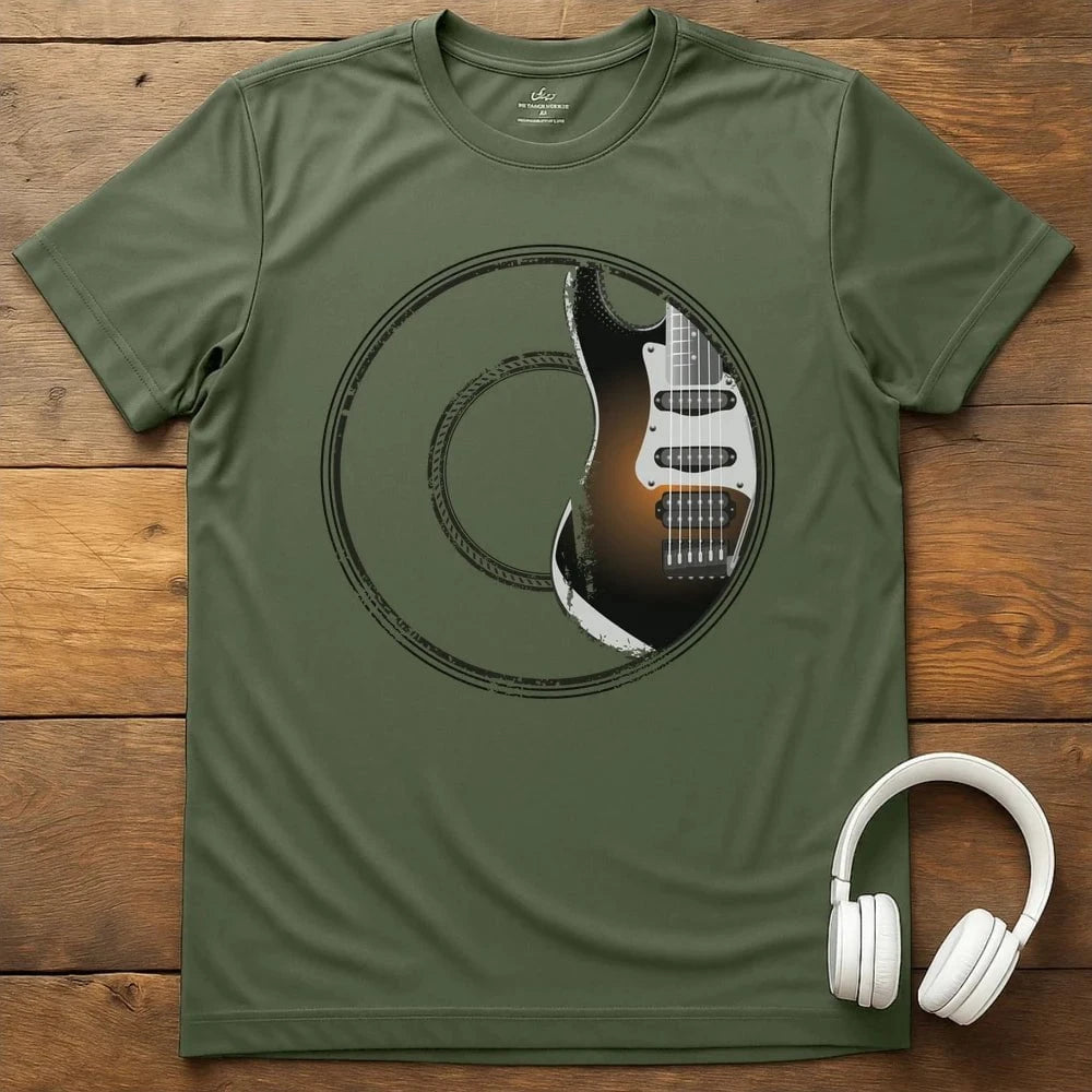 Sound Hole T-Shirt - Military Green