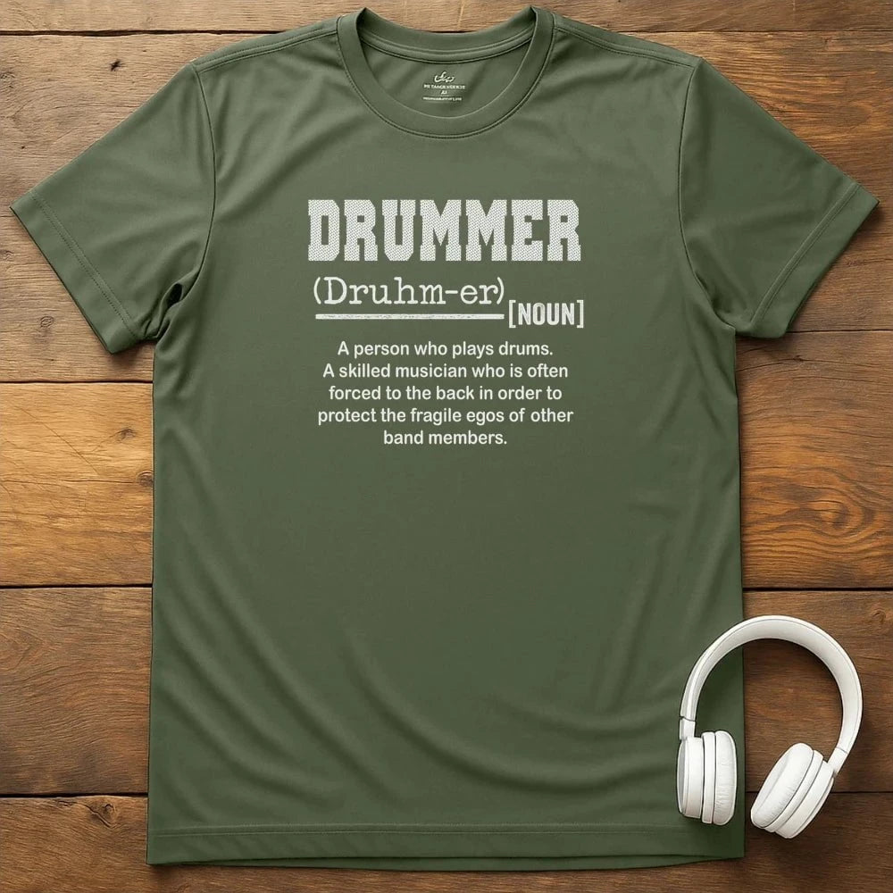 Drummer T-Shirt - Military Green