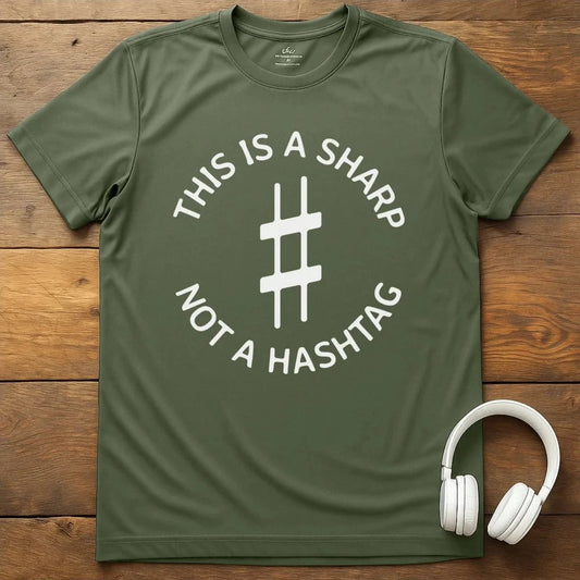 Sharp T-Shirt - Military Green