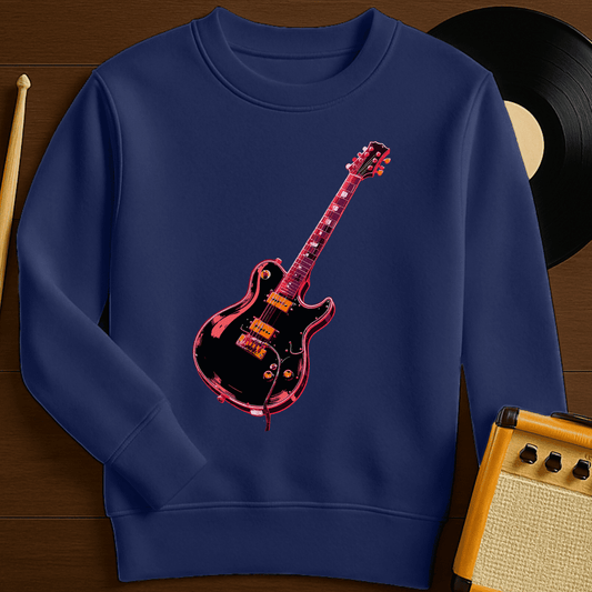 Electric Rock Crewneck - Navy