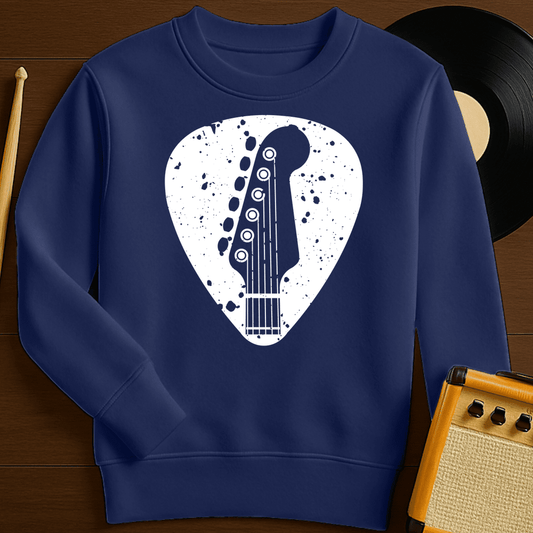 Guitar Pick Crewneck - Navy
