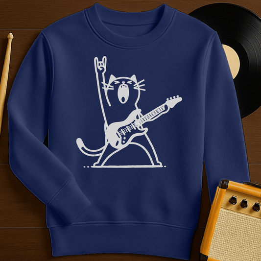 Meow Crewneck - Navy