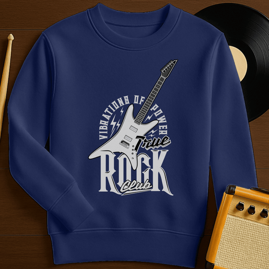 Rock Club Crewneck - Navy