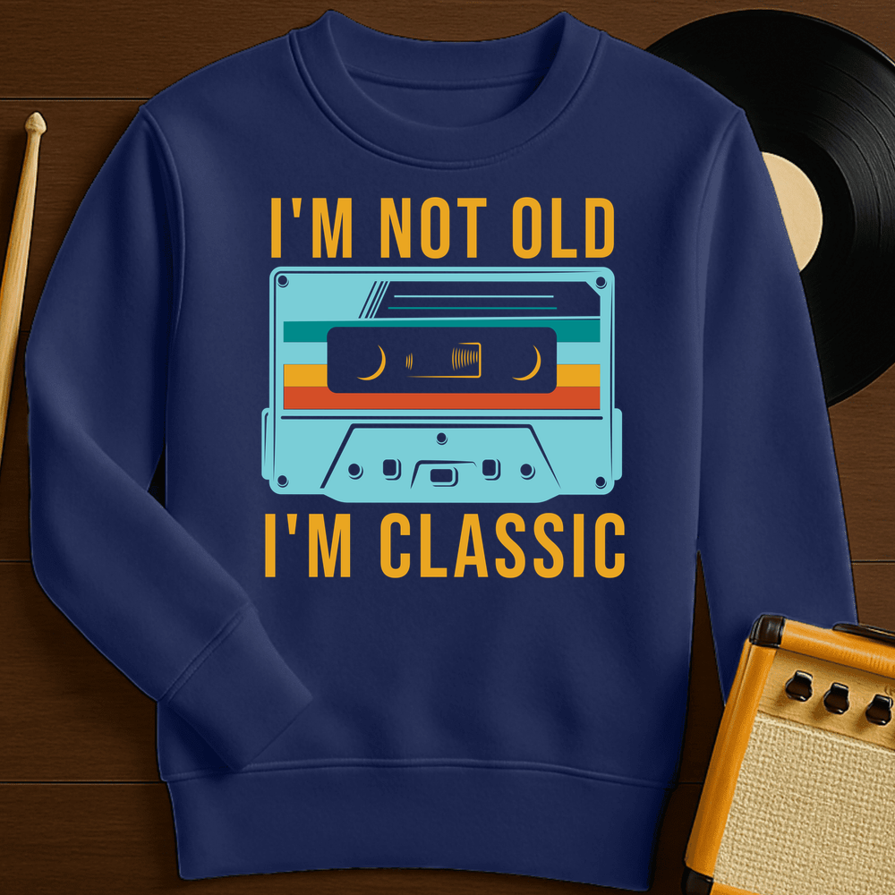 Not Old Crewneck - Navy