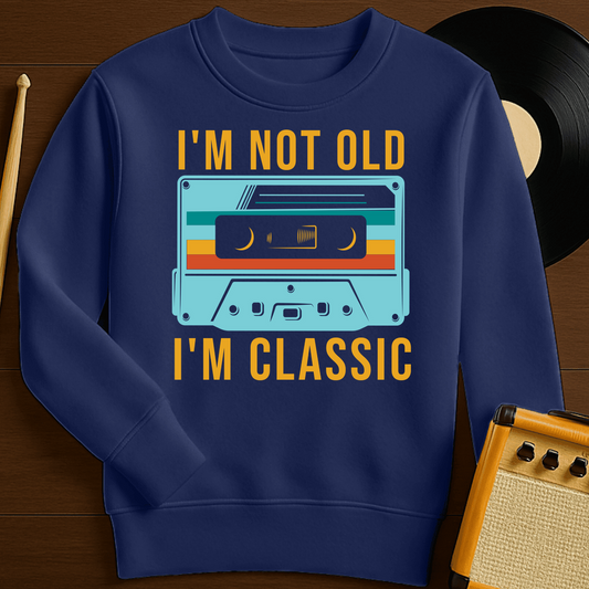 Not Old Crewneck - Navy