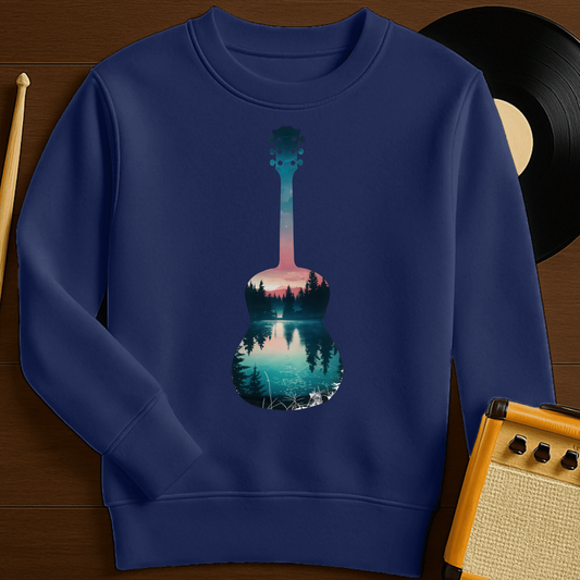 Muisc In Nature Crewneck - Navy