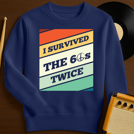 I Survived Crewneck - Navy