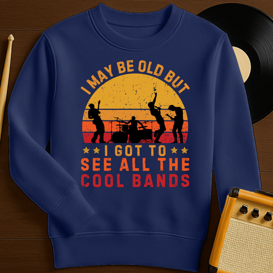 Cool Bands Crewneck - Navy