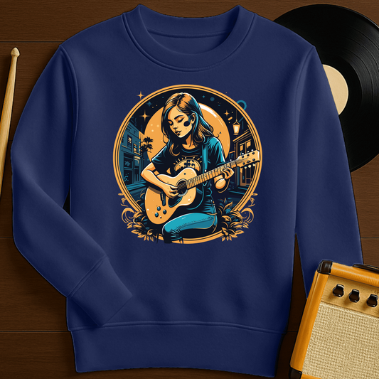 Happy Place Crewneck - Navy