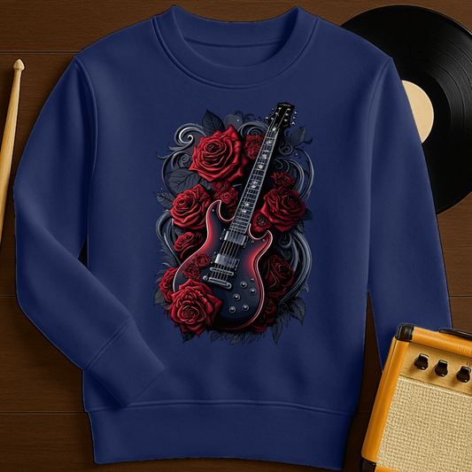 Dark Rose Gutar Crewneck - Navy