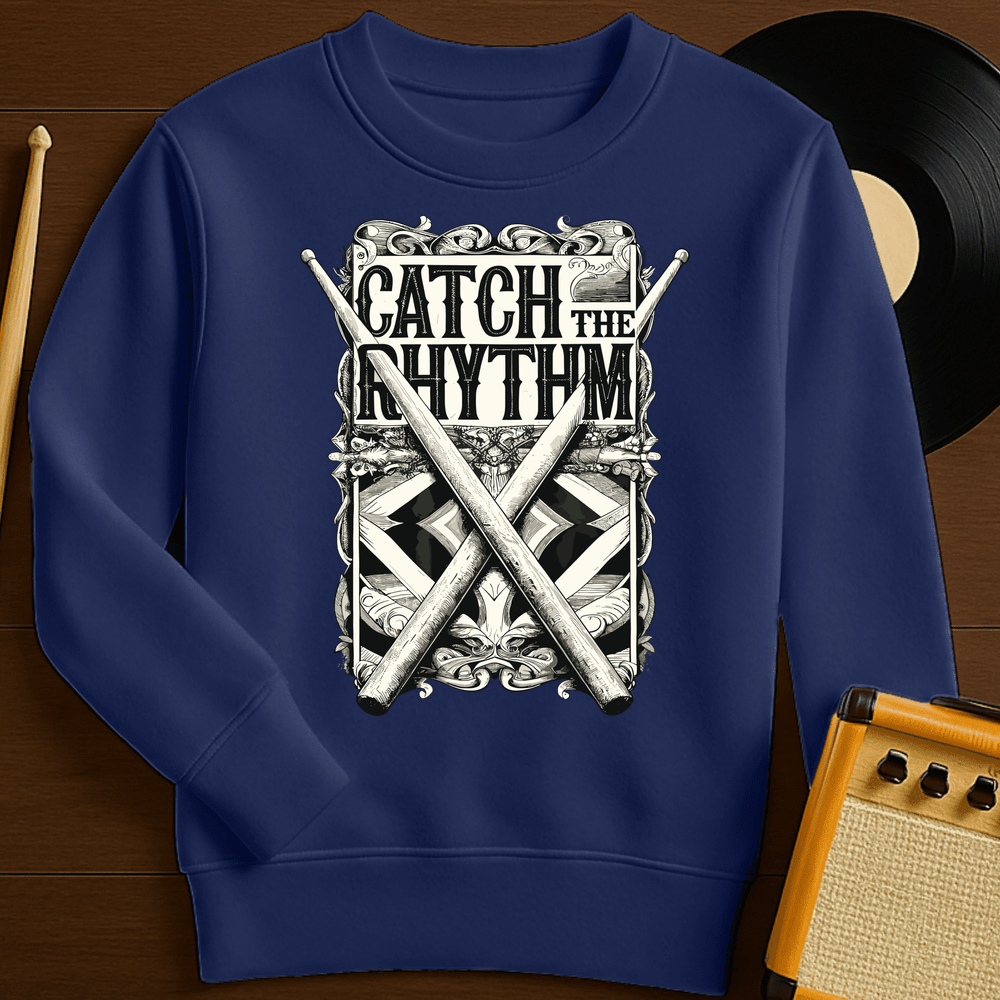 Catch The Rhythm Crewneck - Navy