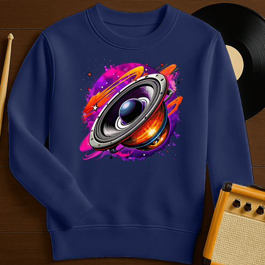 Planetary Speaker Crewneck - Navy