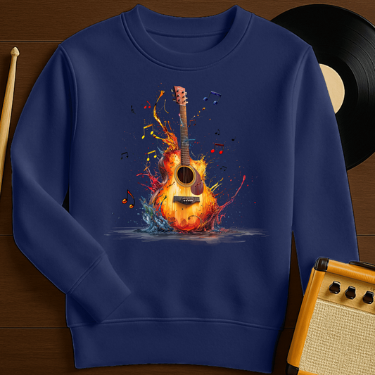 Sound Splash Crewneck - Navy